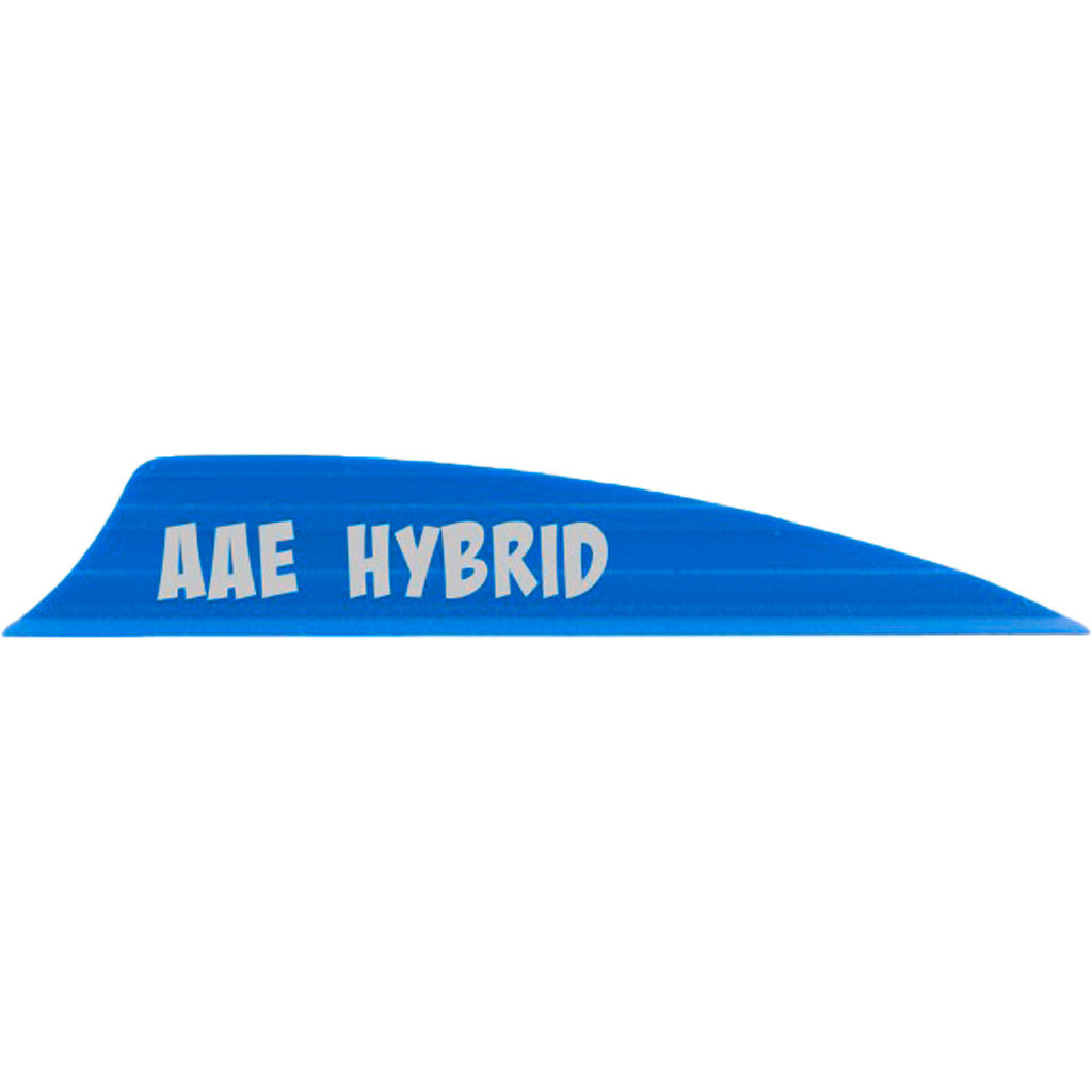 AAE Hybrid 2.0 Shield Cut Arrow Vanes Blue 50 Pack