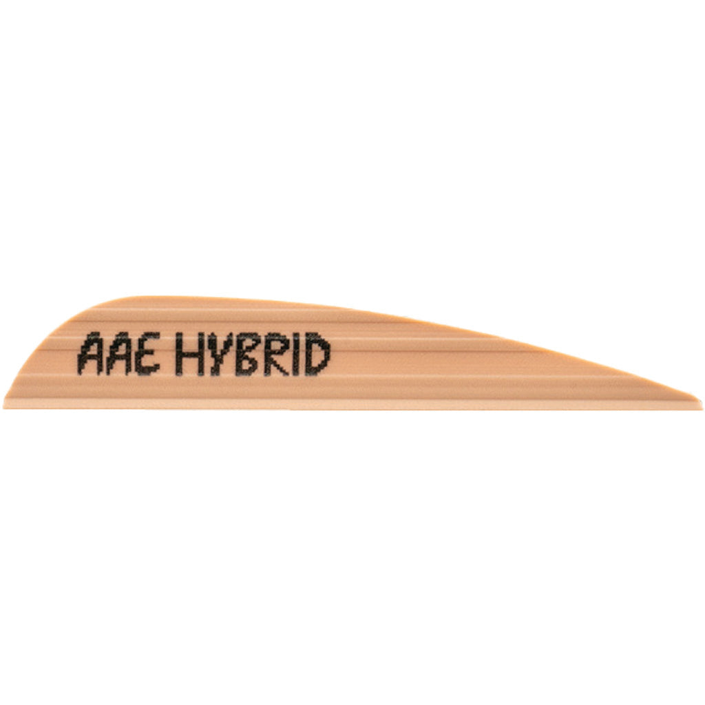 AAE Hybrid 23 Arrow Vanes Sand 50-Pack