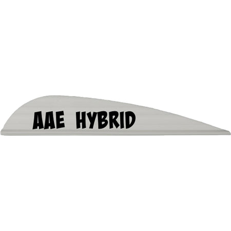 AAE Hybrid 26 Arrow Vanes Gray 50-Pack