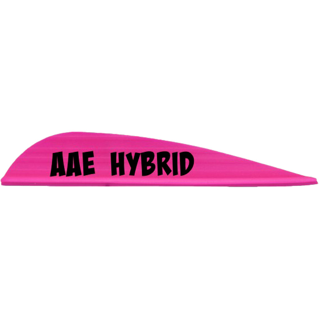 AAE Hybrid 26 Arrow Vanes Hot Pink 50-Pack
