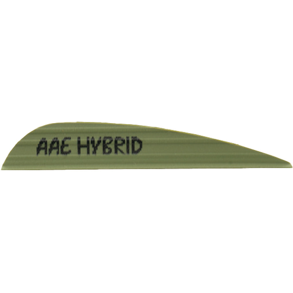 AAE Hybrid 26 Arrow Vanes OD Green 50-Pack