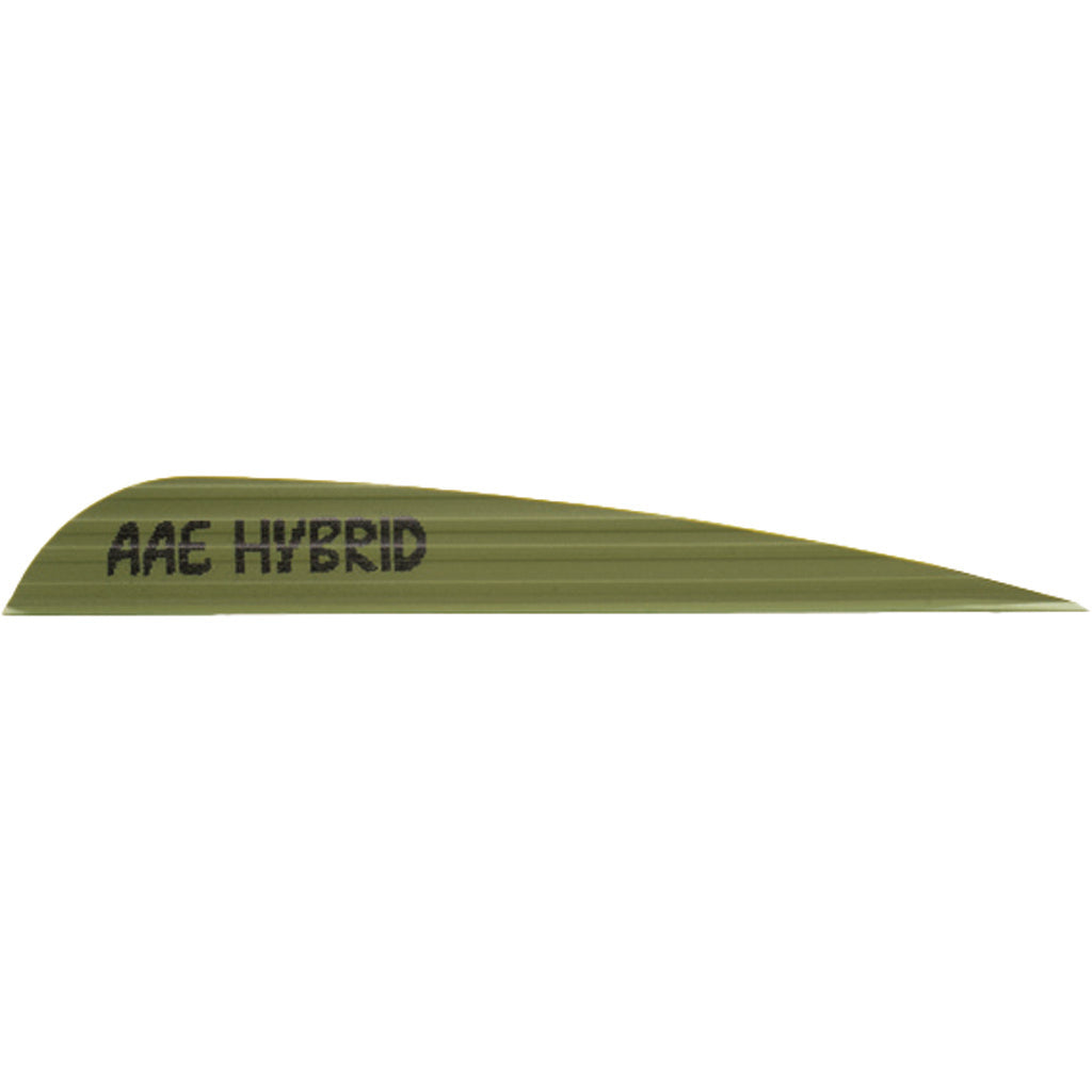 AAE Hybrid 40 Arrow Vanes OD Green 50-Pack