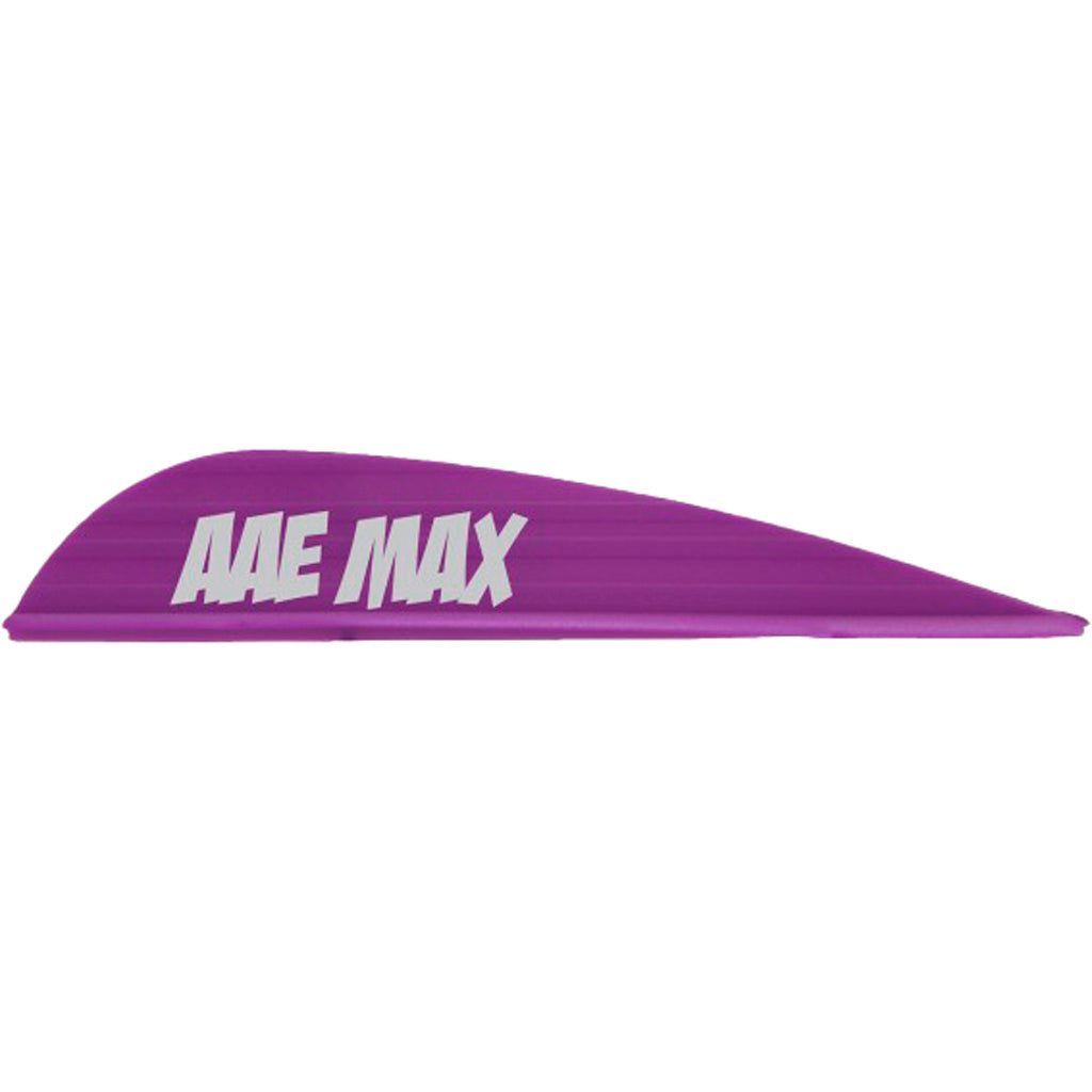AAE Max Stealth Arrow Vanes Purple 50-Pack