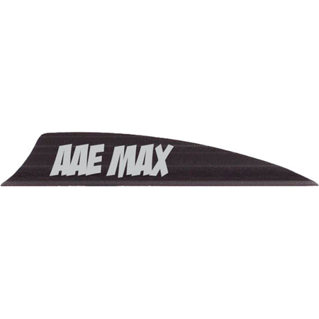 AAE Max 2.0 Shield Cut Arrow Vanes Black 50-Pack