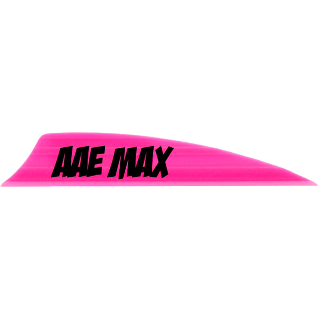 AAE Max 2.0 Shield Cut Arrow Vanes Hot Pink 50-Pack