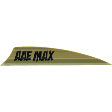 AAE Max 2.0 Shield Cut Arrow Vanes OD Green 50-Pack