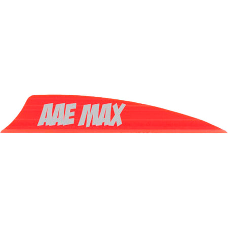 AAE Max 2.0 Shield Cut Arrow Vanes Red 50-Pack