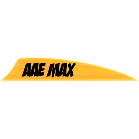 AAE Max 2.0 Shield Cut Arrow Vanes Sunset Gold 50-Pack
