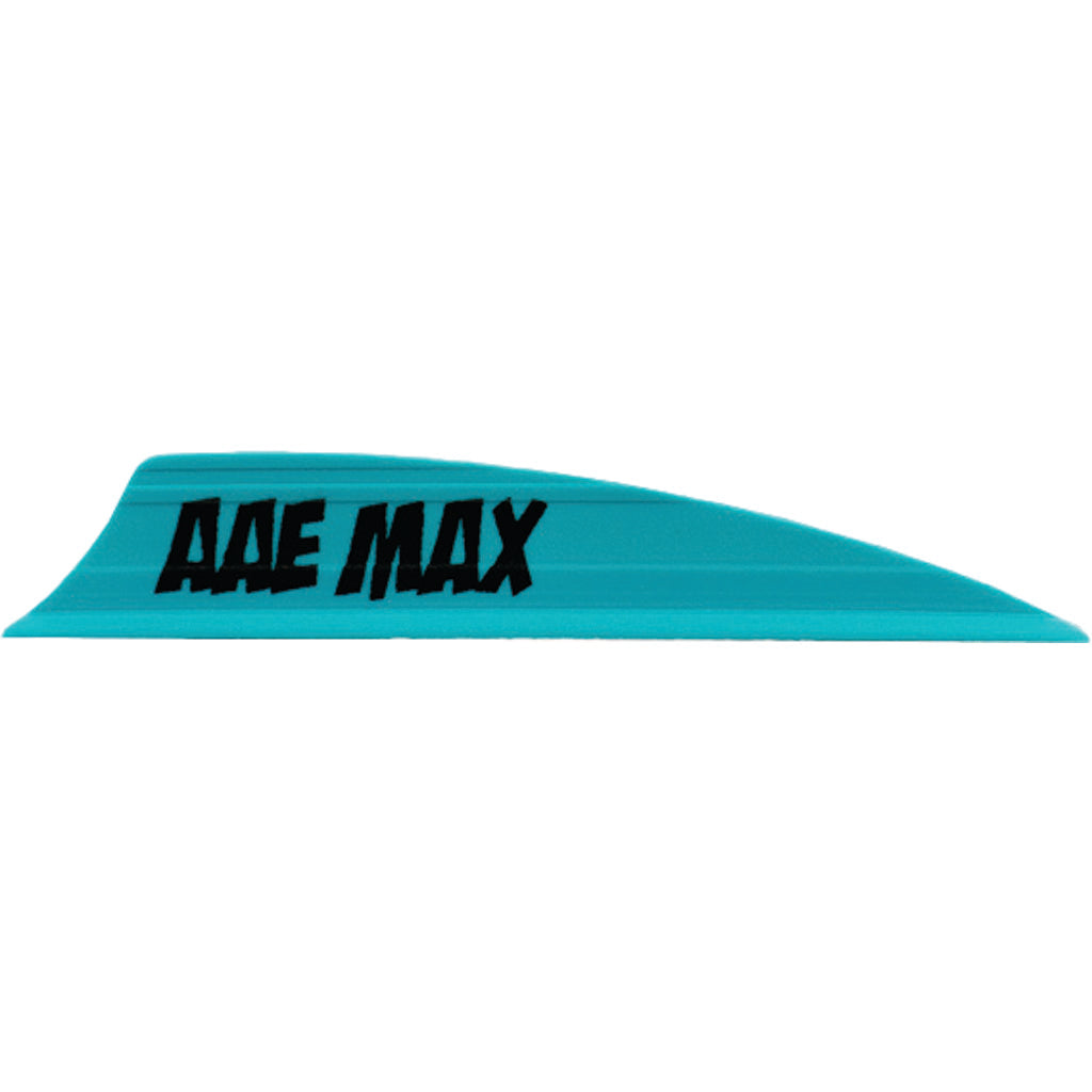 AAE Max 2.0 Shield Cut Arrow Vanes Teal 50-Pack