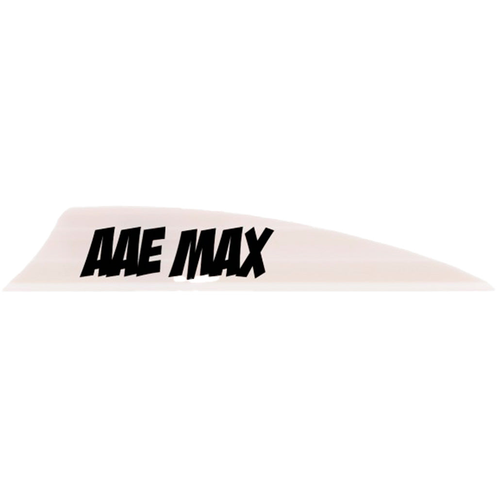 AAE Max 2.0 Shield Cut Arrow Vanes White 50 Pack