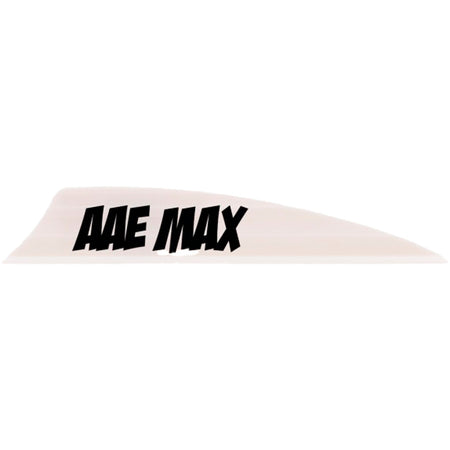 AAE Max 2.0 Shield Cut Arrow Vanes White 50 Pack