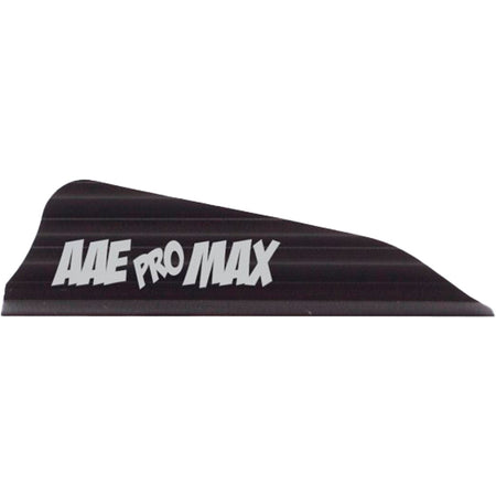 AAE Pro Max Arrow Vanes Black 50 Pack