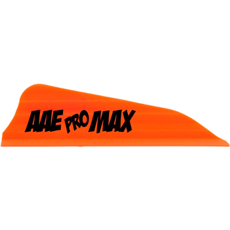 AAE Pro Max Arrow Vanes Fire Orange 50 Pack