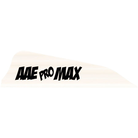 AAE Pro Max Arrow Vanes White 50 Pack