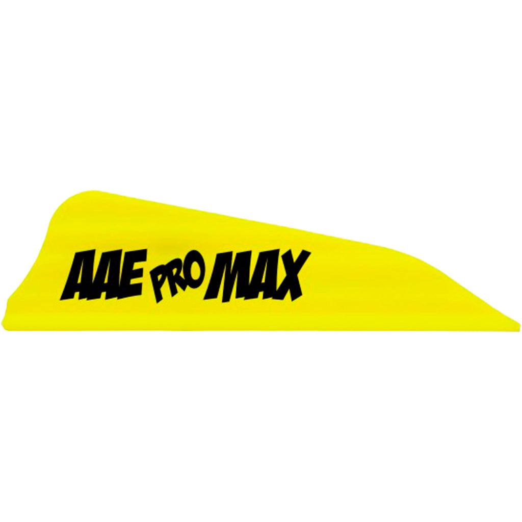 AAE Pro Max Arrow Vanes Yellow 50 Pack