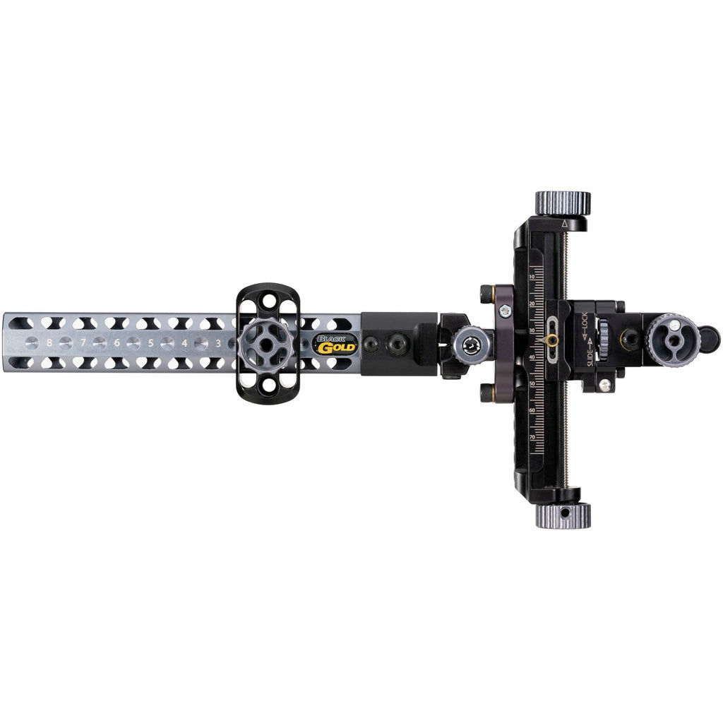 Black Gold 2A Competition Archery Sight 6 in. Wing Truss Grey RH