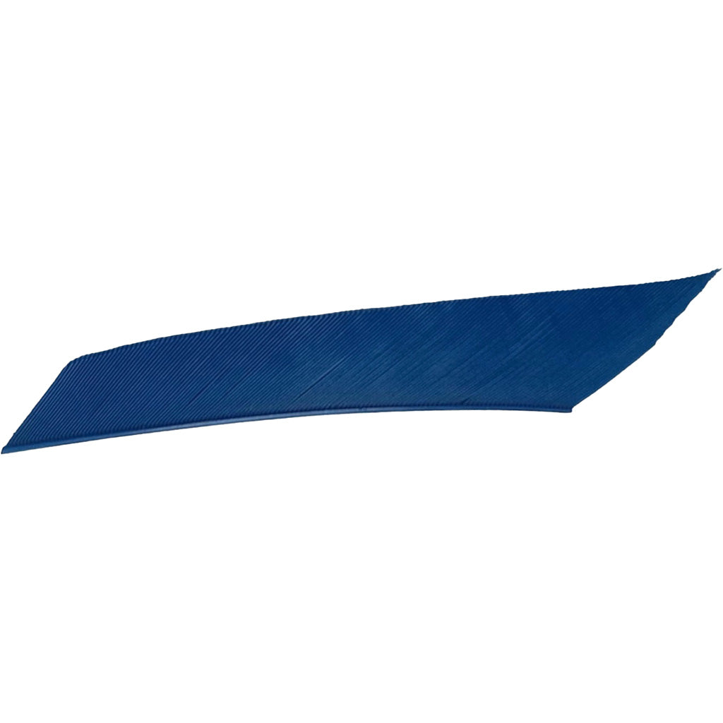 Gateway Mako Archery Feathers Denim 3.125 in. Left Wing 50-Pack