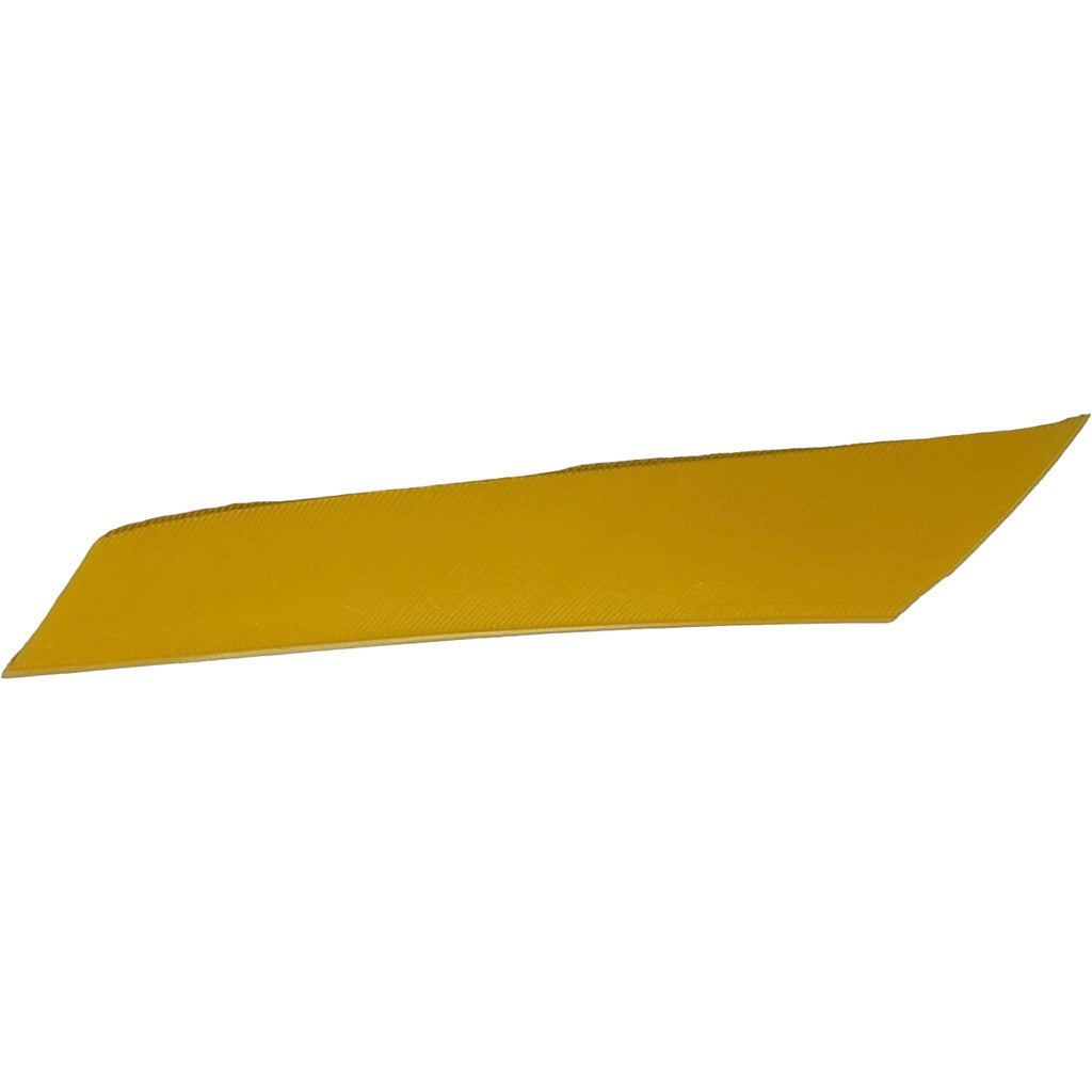 Gateway Mako Archery Feathers Sun Yellow 3.125 in. Left Wing 50-Pack