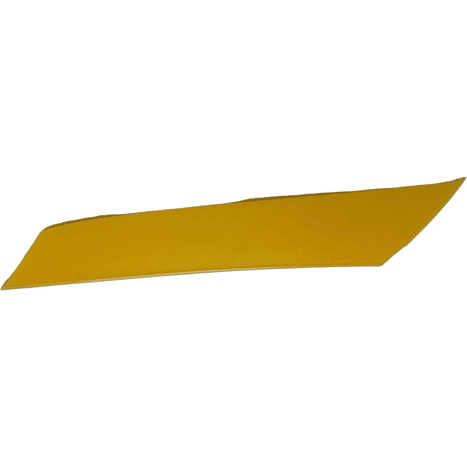 Gateway Mako Archery Feathers Sun Yellow 3.125 in. Left Wing 50-Pack
