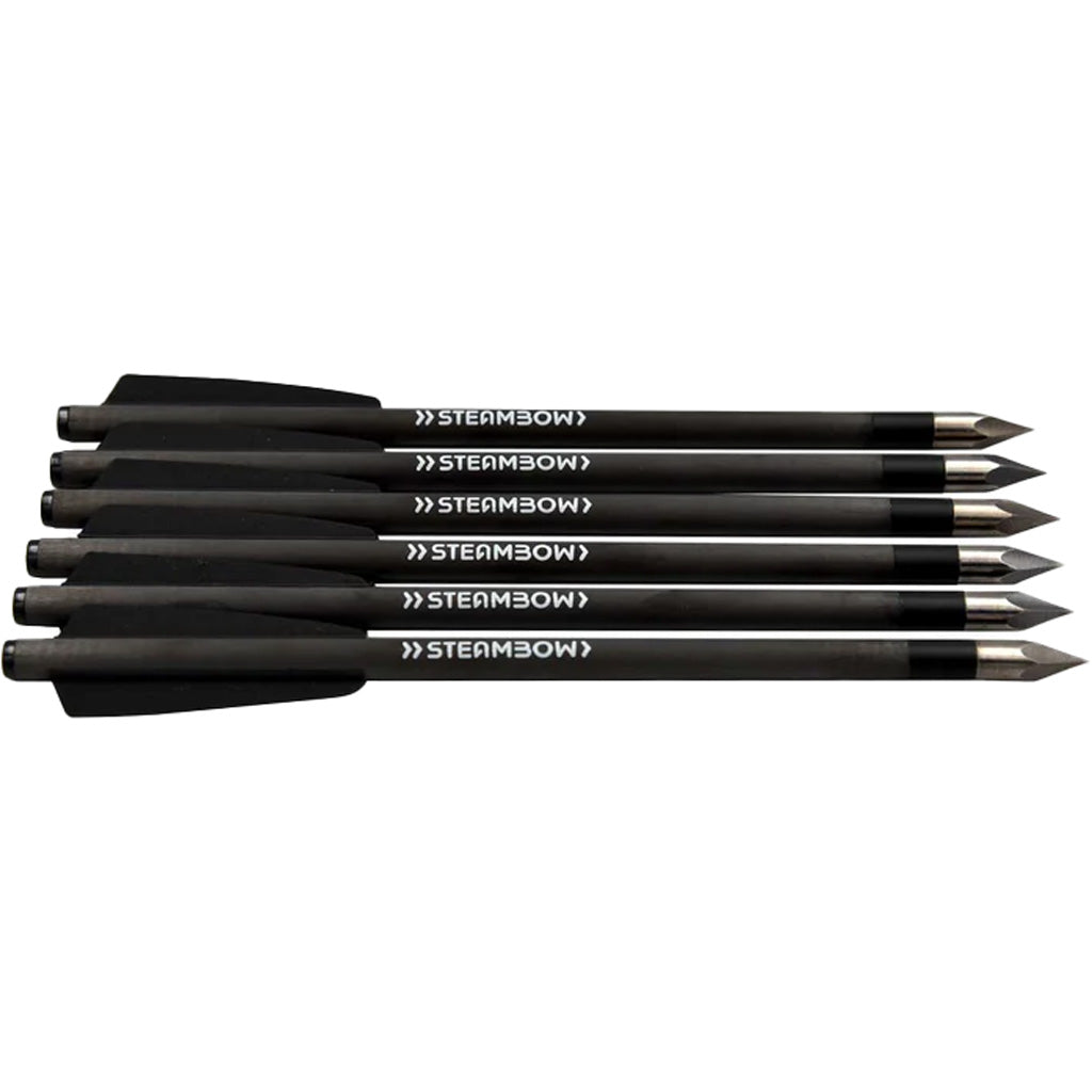 Steambow Light Bodkin Crossbow Arrows Hardened Steel Tips 162 Grains AR-6 Stinger 6 Pack