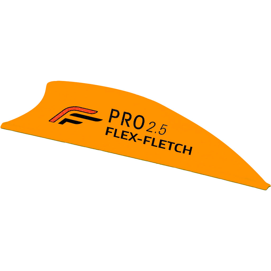 Flex Fletch Pro 2.5 Vanes Blaze Orange 2.5 in. 36-Pack