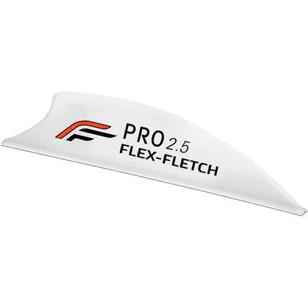 Flex Fletch Pro 2.5 Vanes White 2.5 in. 36-Pack