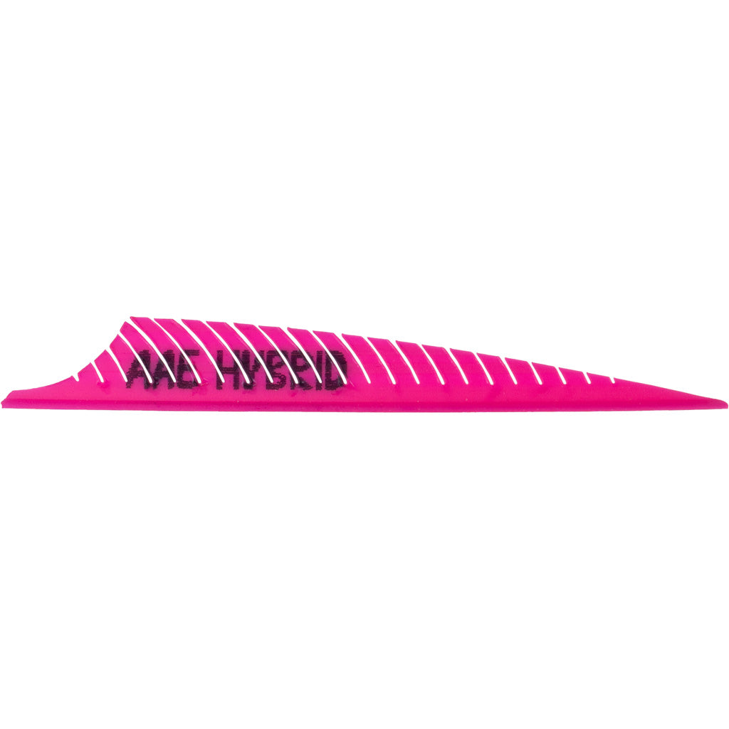 AAE Hybrid PHNX Vanes Hot Pink 50-Pack for Traditional Bows