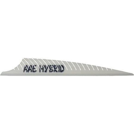 AAE Hybrid PHNX Vanes White 50-Pack for Traditional Bows