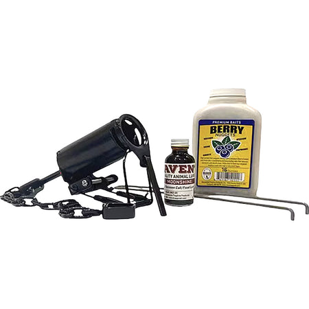 Minnesota Trapline Raccoon Round Up Trapping Kit with Bridger Dogproof Traps and Lure