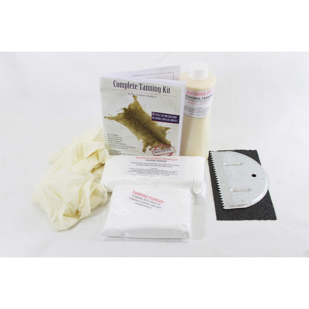 Melby Complete Home Tanning Kit for Deer Hide and Small Animal Skins