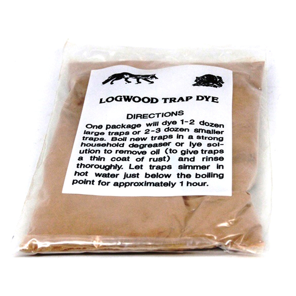 Minnesota Trapline Logwood Trap Dye 1 lb Dark Black Powder Dye for Steel Traps
