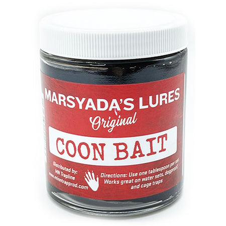Marsyada Coon Bait 6 oz Sweet-Scented Paste Bait for Raccoon Trapping