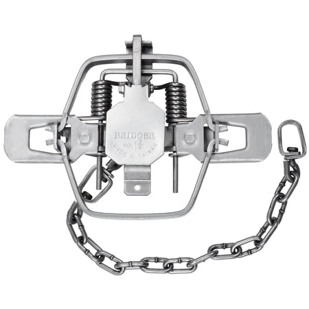 Bridger Coil Trap #1.75 Offset Jaw Foothold Trap for Fox Coyote Bobcat and Raccoon