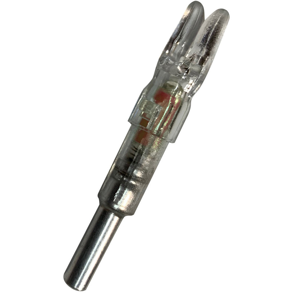 Flex Fletch LIT Lighted Arrow Nocks .204 Red - 3 Pack