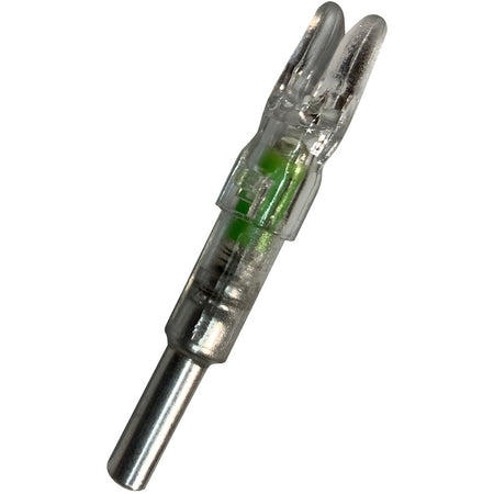Flex Fletch LIT Lighted Arrow Nocks .246 Green - 3 Pack
