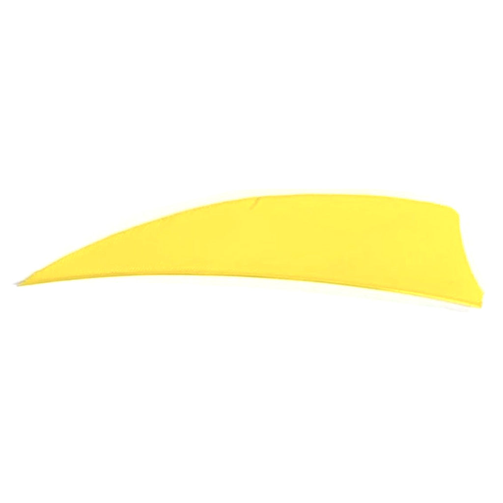 Trueflight Shield Cut Arrow Feathers Yellow 3 in. LW 100-Pack
