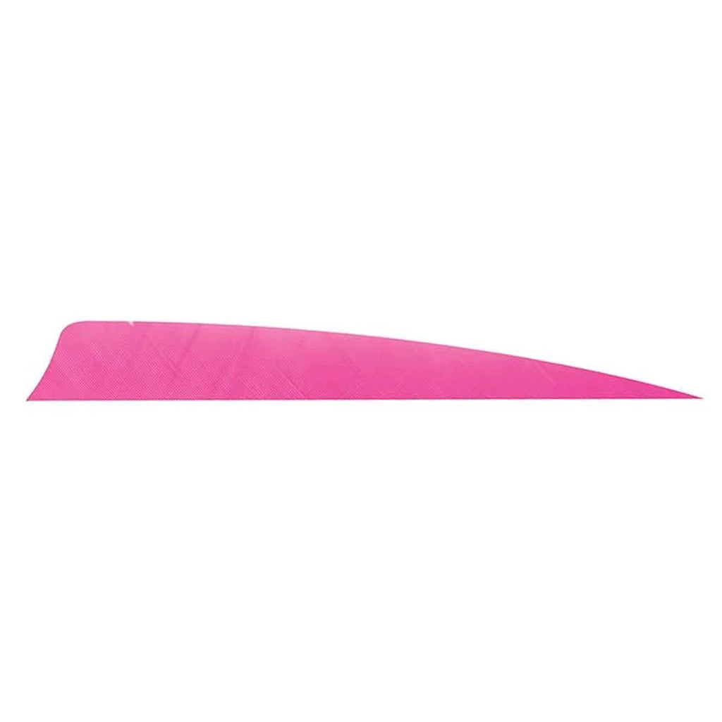 Trueflight Shield Cut Arrow Feathers Pink 5 in. RW 100-Pack