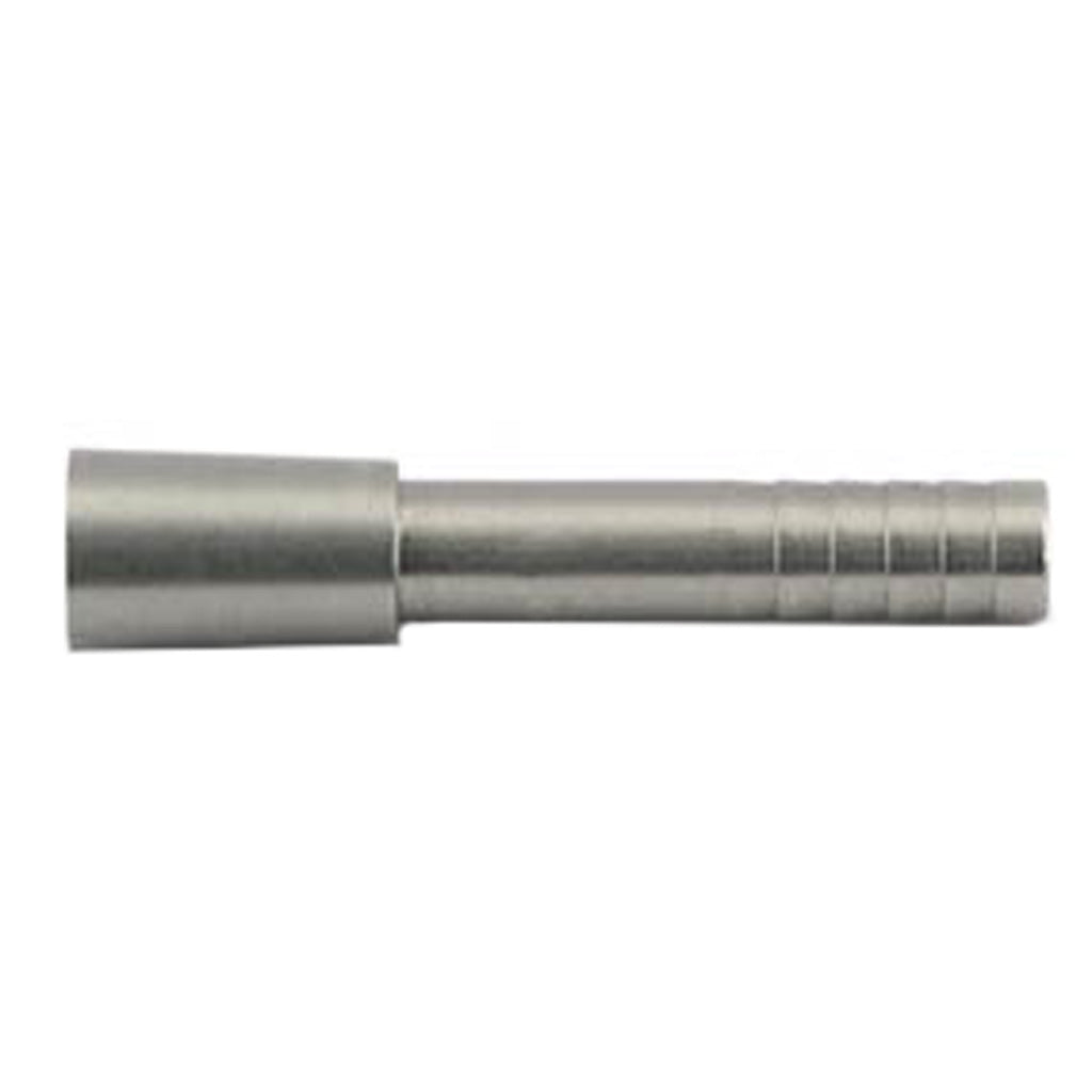 Black Eagle Rampage Stainless Steel Half Outs for 150 Spine Arrow Shafts 12-Pack