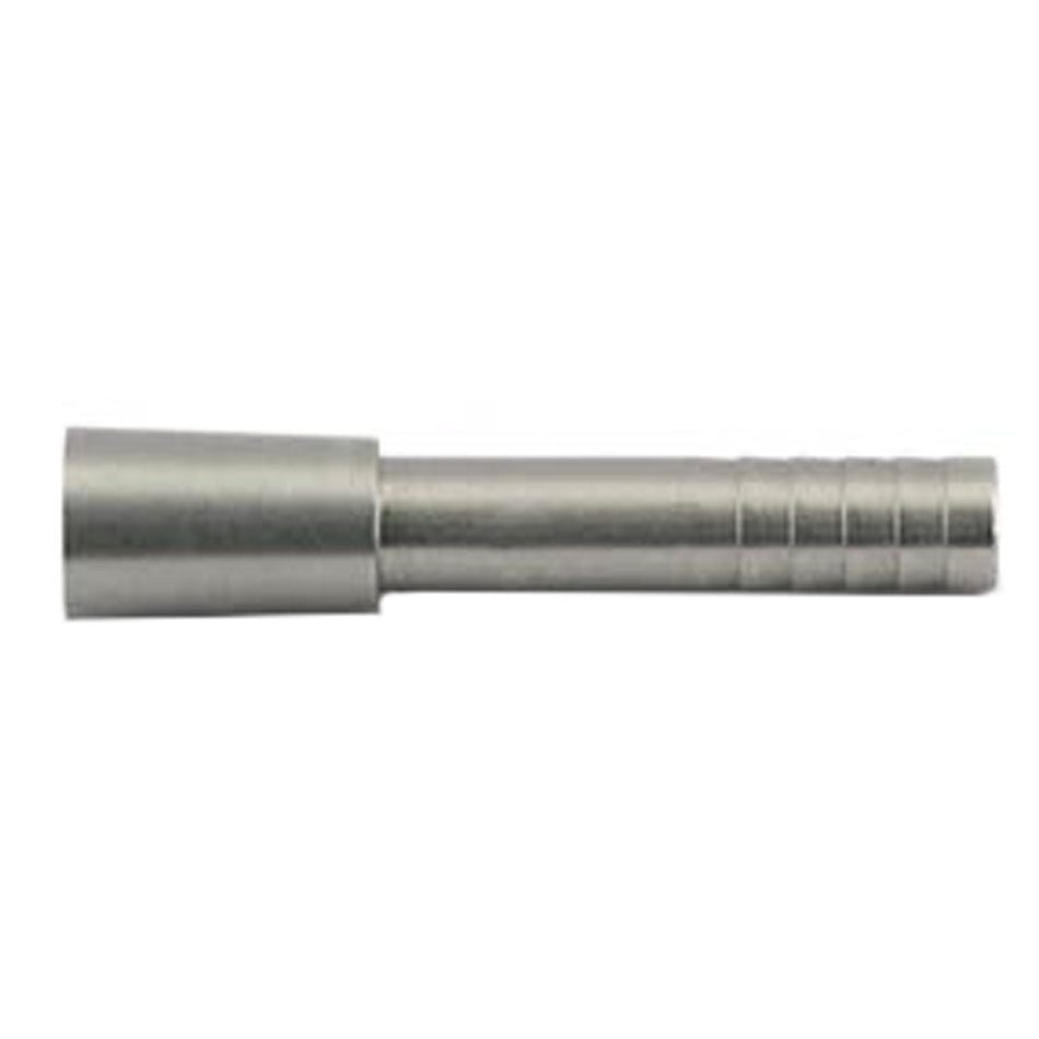 Black Eagle Rampage Stainless Steel Half Outs for 150 Spine Arrow Shafts 12-Pack