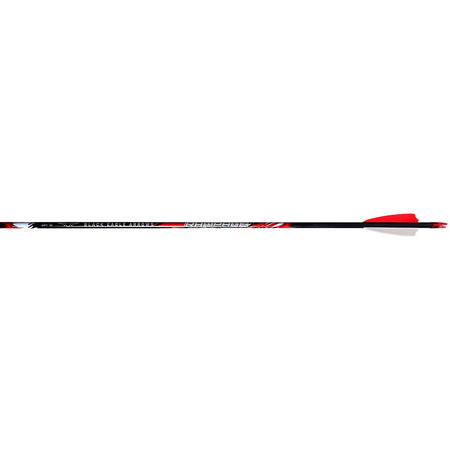 Black Eagle Rampage Arrows .003 Straightness 350 Spine 2.5 in Shield Cut Vanes 6 Pack