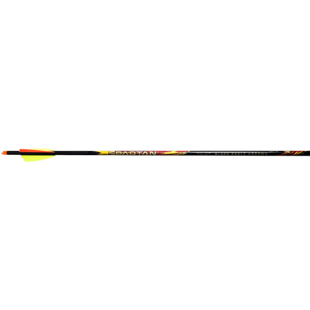 Black Eagle Spartan Arrows .001 Straightness 350 Spine 2.5 in Shield Cut 6 Pack