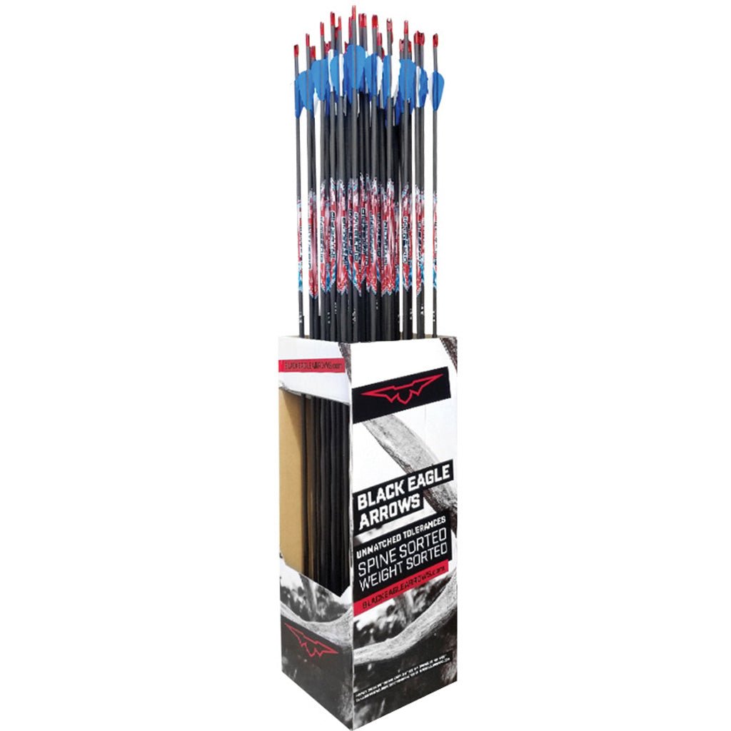 Black Eagle Intrepid Youth Recurve Target Arrows 600 Spine 32 in. 36 Pack