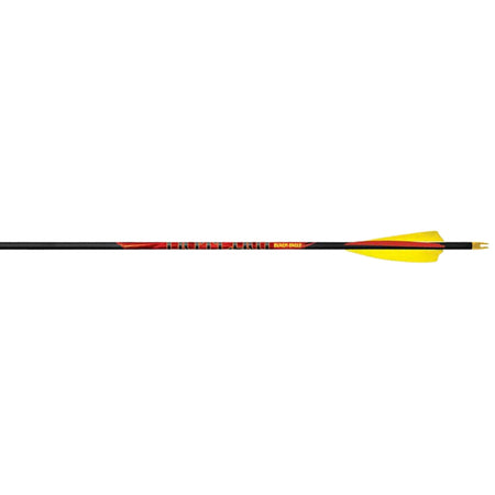Black Eagle Outlaw Arrows 400 Spine 3 in. Shield Cut Feathers 6 Pack