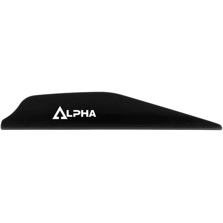 Bohning Alpha Vanes Black Color - 100 Pack