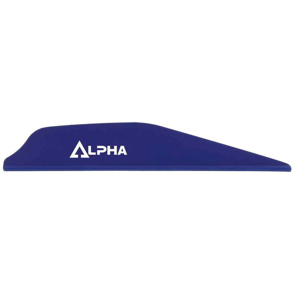 Bohning Alpha Vanes Blue Color - 100 Pack