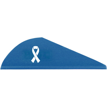 Bohning Blazer Vanes Awareness Blue 36-Pack