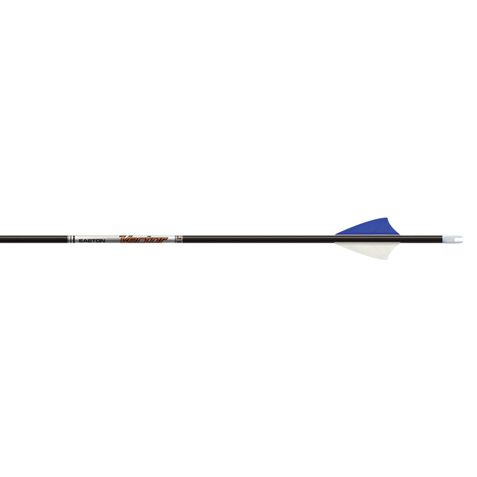 Easton Vector Carbon Arrows 800 Spine with 2-Inch Feathers 72-Pack