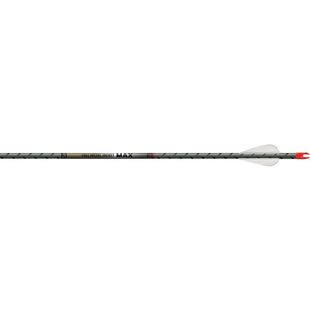 Easton 5mm FMJ Max Hunting Arrows with Half Outs 250 Spine 6-Pack