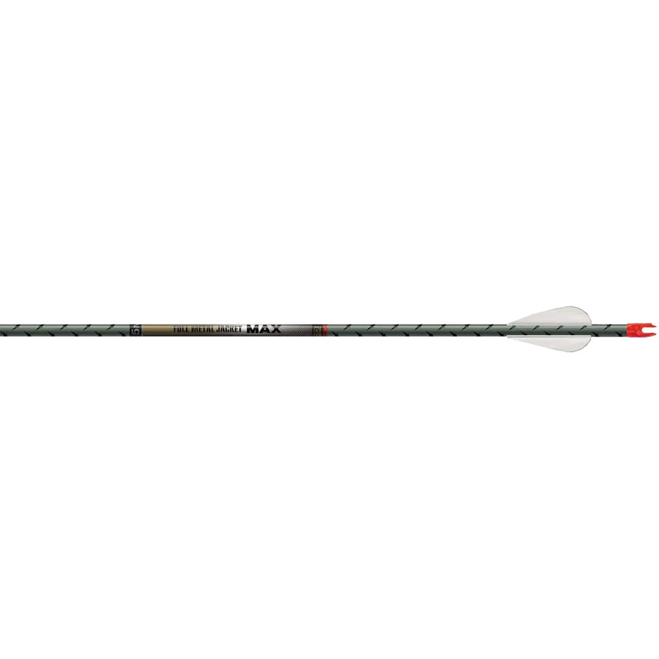 Easton 5mm FMJ Max Hunting Arrows with Half Outs 250 Spine 6-Pack