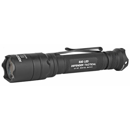SureFire LED Defender Ultra Flashlight 6V 1000/5 Lumens White LED Black Aluminum